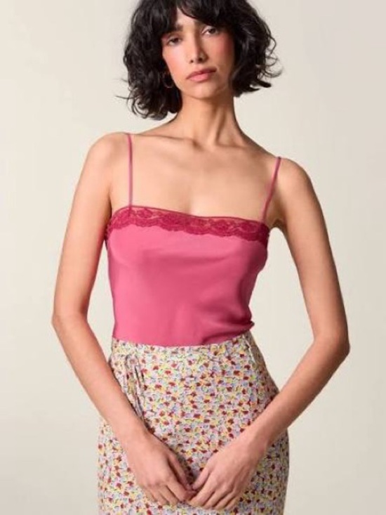 Rouje Other - Rouje Pink Camisole Lace